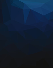 Obraz premium Geometric Blue Background