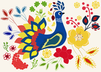 Traditional slavic ornament vector illustration