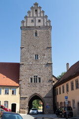 Fototapeta na wymiar Rothenburger Tor in Dinkelsbühl