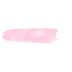 Watercolor Pink Stroke