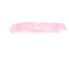 Watercolor Pink Stroke