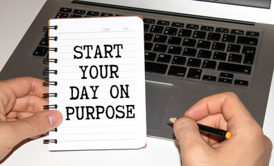 laptop keyboards and conversation bubbles with the words Remember why you STARTED