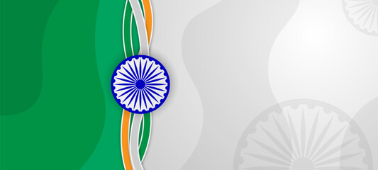 india independence day banner background