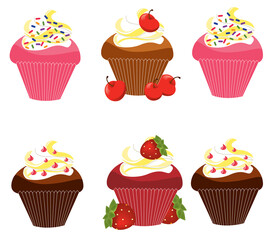 cupcake card template .