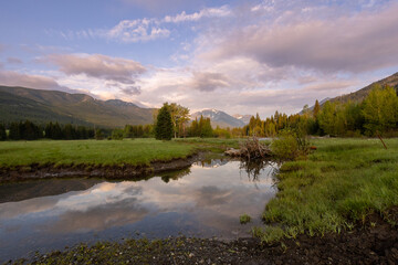 Fototapeta premium Mountain Pond