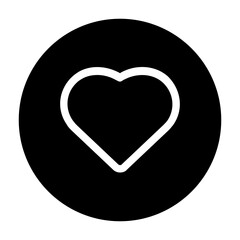 heart icon button