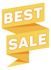 Best sale origami banner. Discount promo tag