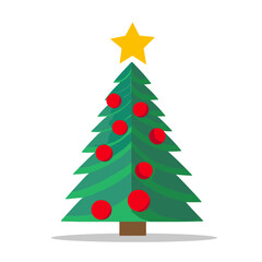christmas tree illustration
