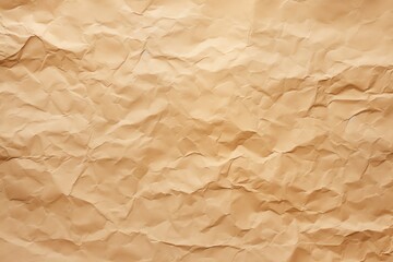 Obraz premium Brown crumpled vintage paper texture