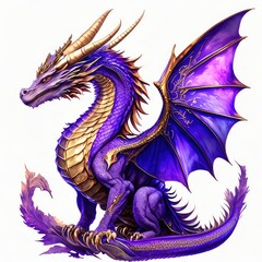 Naklejka premium dragon in the sky