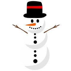 Winter Holiday Snowman, Snowman Wear A Winter Theme