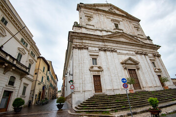 Obraz premium San Filippo Neri Church - Spoleto - Italy