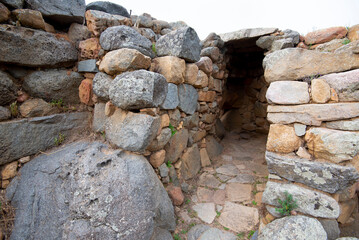 Archaeological site of Nuraghe La Prisgiona - Sardinia - Italy