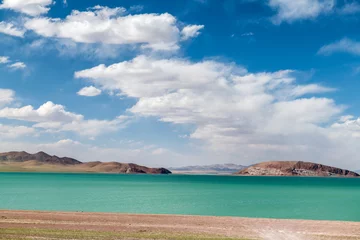 Foto op Canvas The beautiful lake water in Nyima County Ngari Prefecture Tibet Autonomous Region, China. © 孝通 葛