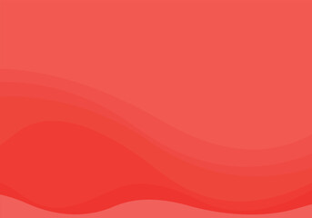 Vector illustration abstract red and pink wave background. Dynamic shape combination patterns wallpaper for business presentation, banner, cover flyer, brochure, and poster. Elegant, cheerfull, brave