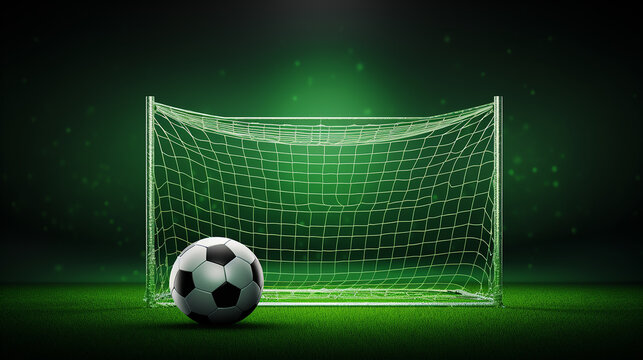 ilustra&ccedil;&otilde;es de gol de futebol. Este arquivo foi gravado, bolas de futebol voando