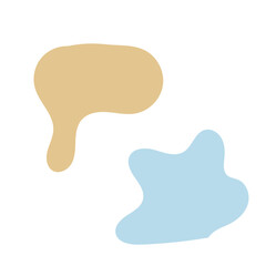 Pastel Abstract Shapes Vectors 