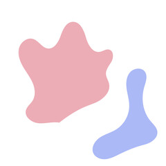 Pastel Abstract Shapes Vectors 