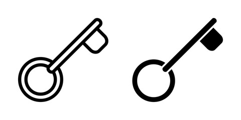 Key icon template