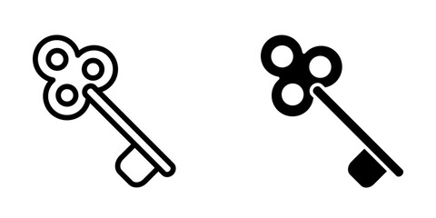 Key icon template