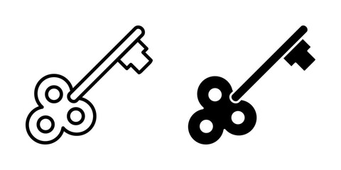 Key icon template