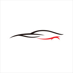 premium brand vector car logo with attractive design vector illustration