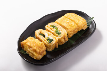 ほうれん草入り卵焼き
