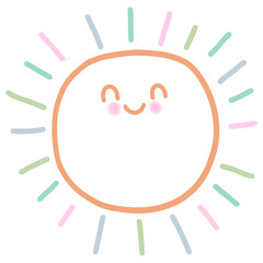 Cute sun 