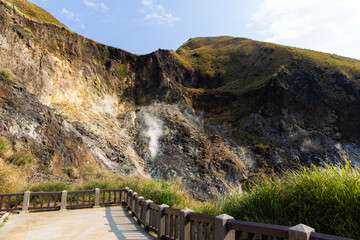 Huangxi hot spring recreation area in Yangmingshan national park