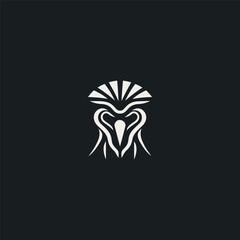 Horus logo design vector illustration