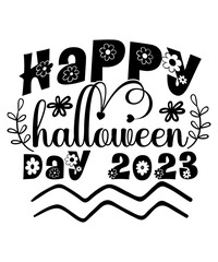 Halloween svg retro bundle