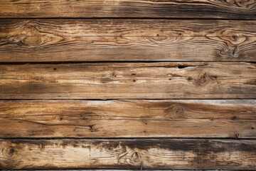 Fototapeta na wymiar Weathered beauty and rich textures of rustic wooden planks or logs, adding a touch of natural charm and warmth to any design. Generative AI.
