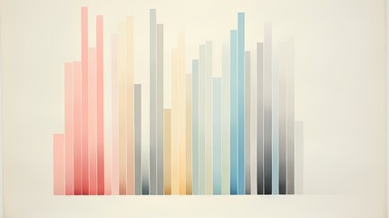An abstract artistic depiction of data chart, symbolizing the vastness and complexity of data science. Data analytics and its inherent blend of science and creativity. Generative AI