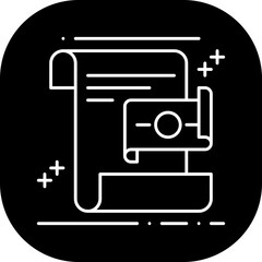 Cash Business and Finance icon with black filled style. money, dollar, investment, savings, financial, salary, paper. Vector illustration