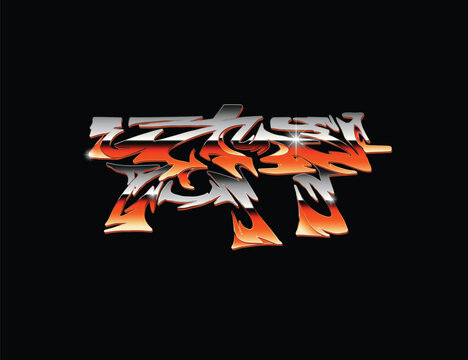 Retro Modern Tribal Spectre Weapon Illustrations Vector