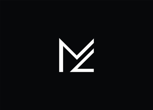ML Initial Letter Design And Company Logo Design