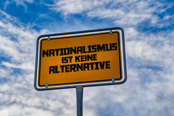 Nationalismus ist keine Alternative