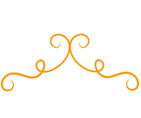 Swirl Element Doodle Vector