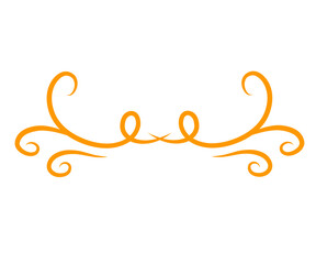 Swirl Element Doodle Vector