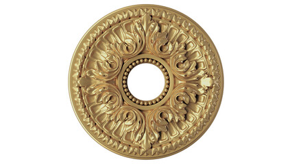 antique gold ornament, luxury decoration
