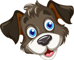 Cute Dog Cartoon Character