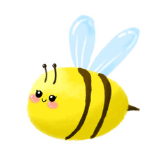Bee cute watercolour 