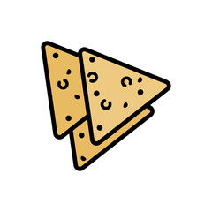 tortilla icon vector design templates