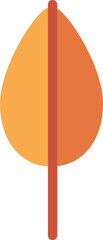 Leave autumn tree icon PNG