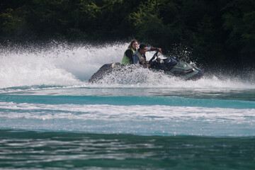 Water sport in thousand islands