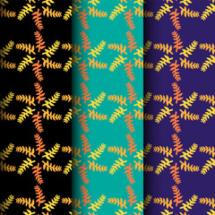 Seamless colorful and textile pattern Design with abstract pattern background design template