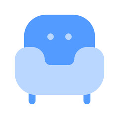 armchair duotone icon