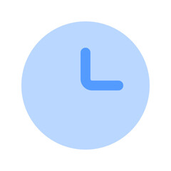 clock duotone icon