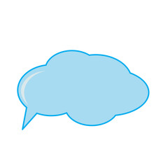 Colorful speech bubble and dialog balloon