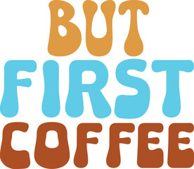 coffee retro svg design and eps file